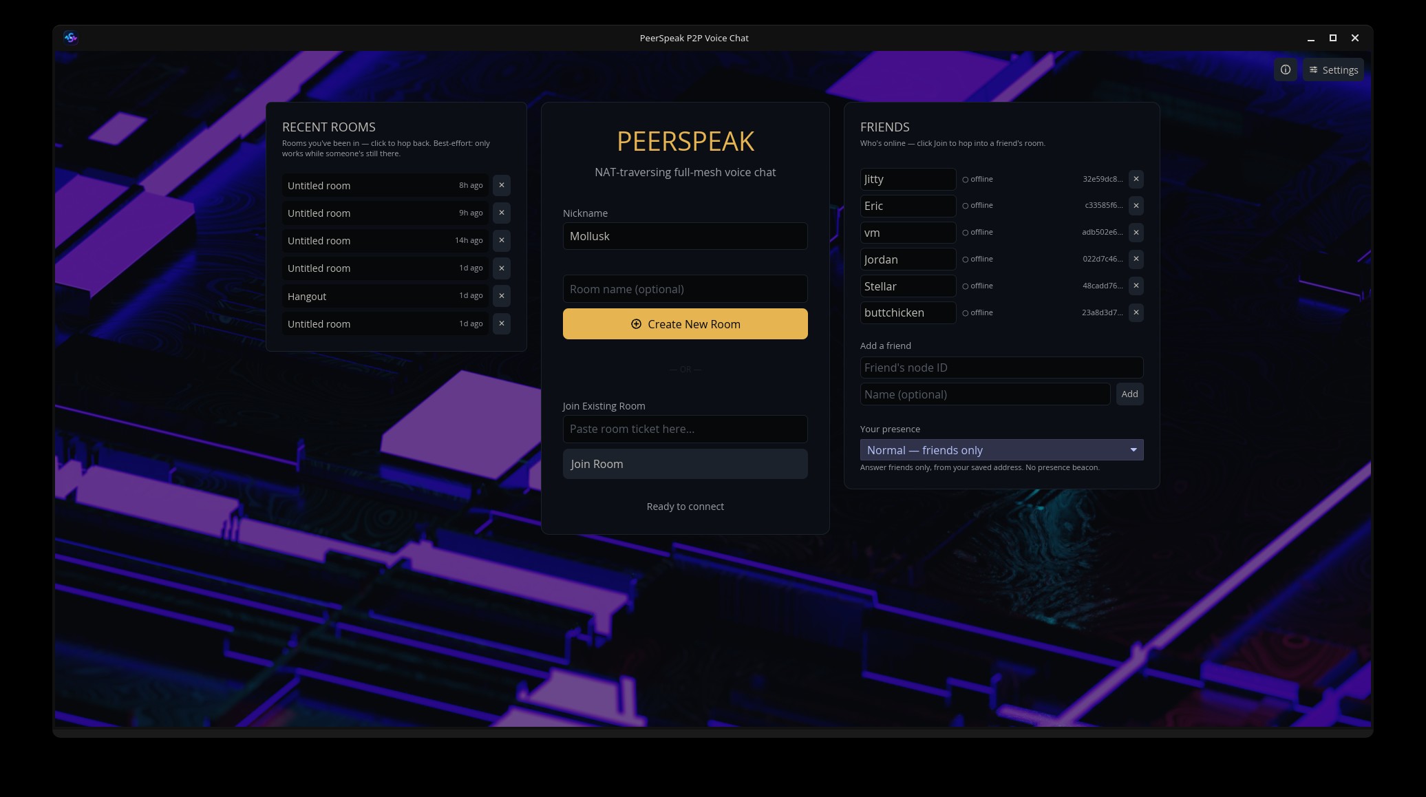 Launch screen